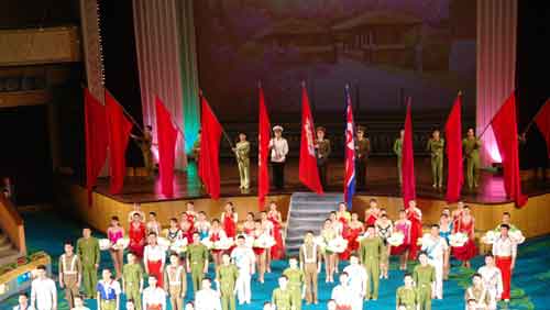 The State Circus Pyongyang  north korea tourism guided tour beautiful places to visit inside pyongyang
