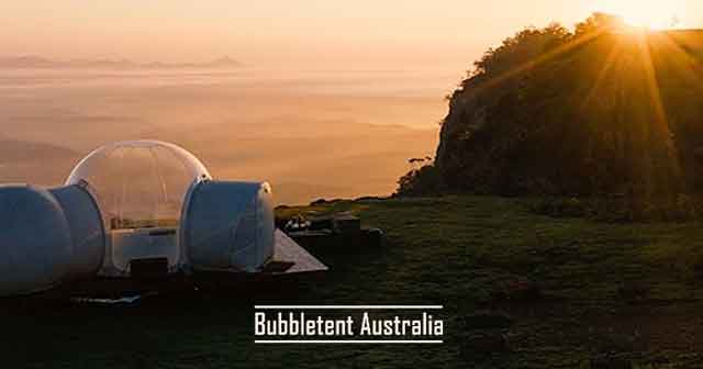 Bubble tent Australia best glamping destinations in the australia luxury camping resorts 
